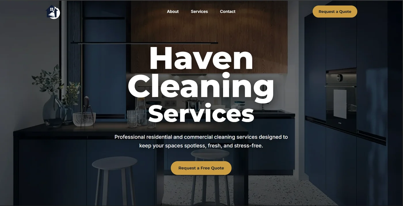 Local Service Business Website preview
